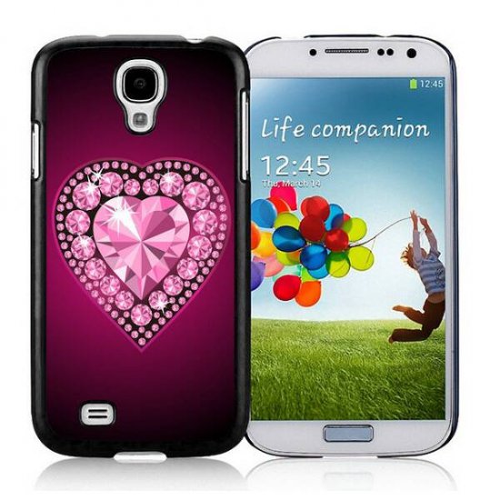 Valentine Diamond Heart Samsung Galaxy S4 9500 Cases DEW - Click Image to Close